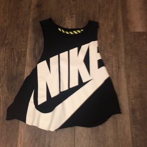 Nike black workout tank top